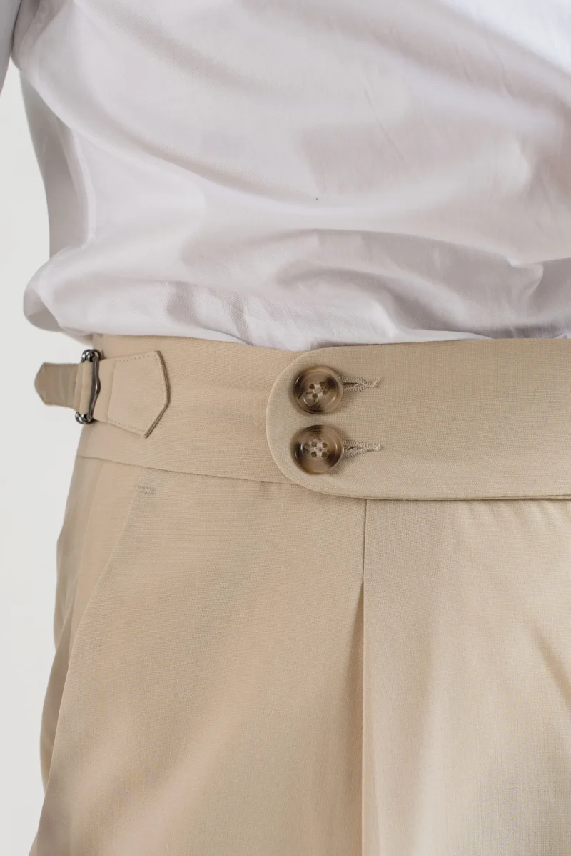 Pantalone con Bustino Tondo Vaniglia Havana - immagine 7