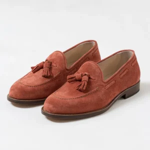 Mocassino con Nappina Arancione