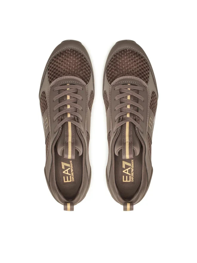 Sneakers X8X027 XK050 S294 Marrone EA7 ARMANI - immagine 5