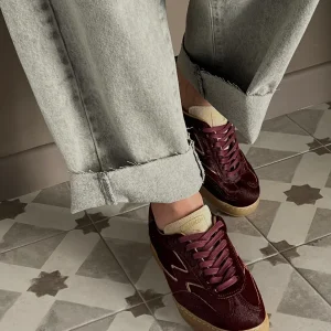 Sneakers in cavallino bordeaux Moaconcept