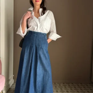 Gonna in denim Noumeno Concept