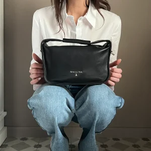 Borsa Hobo piccola in pelle