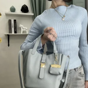 Borsa a Mano Donna “Mamma e Figlia” con Charm – Media Misura