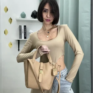 Borsa a Mano Donna “Mamma e Figlia” con Charm – Media Misura