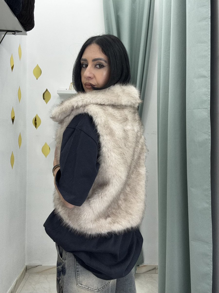 Smanicato Donna in Ecofur Modello Cop – Leggero e Foderato - immagine 3