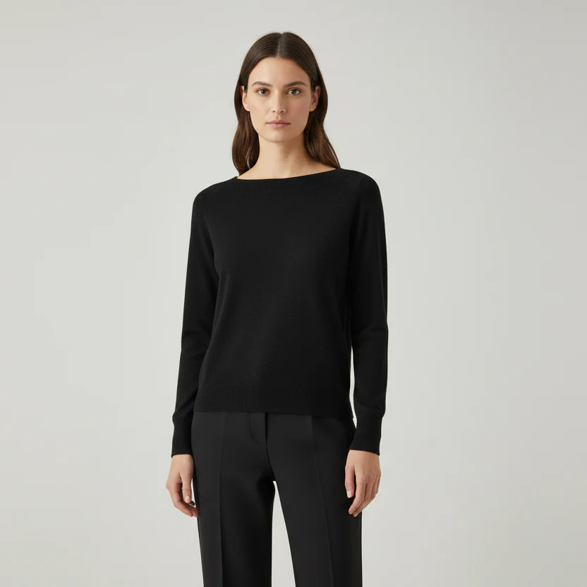 Maglia Basic Scollo Barca - immagine 5