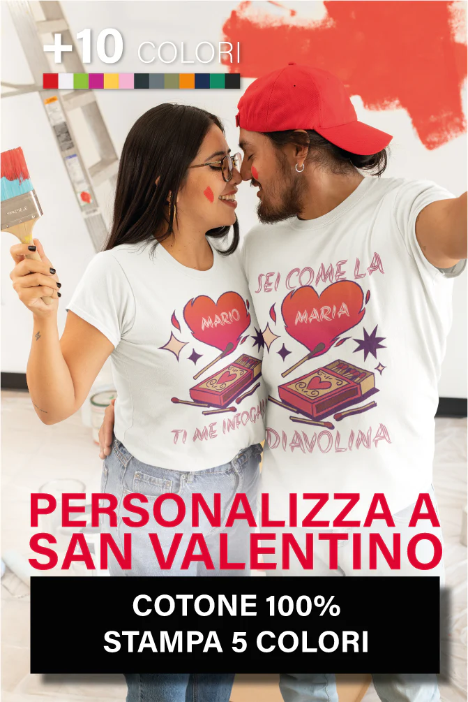 Personalizza maglietta San Valentino - immagine 2