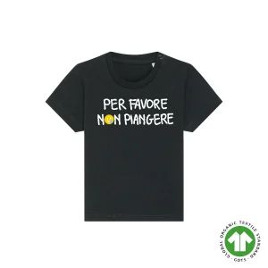 T-shirt KIDS PER FAVORE NON PIANGERE