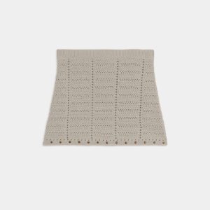 Gonna In Maglia Traforata