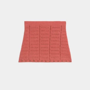 Gonna In Maglia Traforata