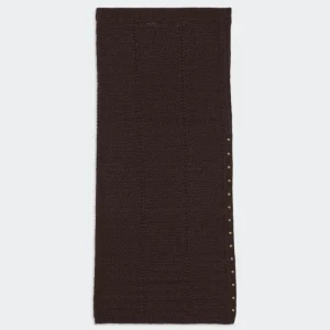 Gonna Longuette In Maglia Traforata