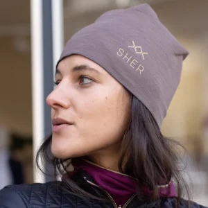 Berretto Invernale Da Donna Neve Tortora