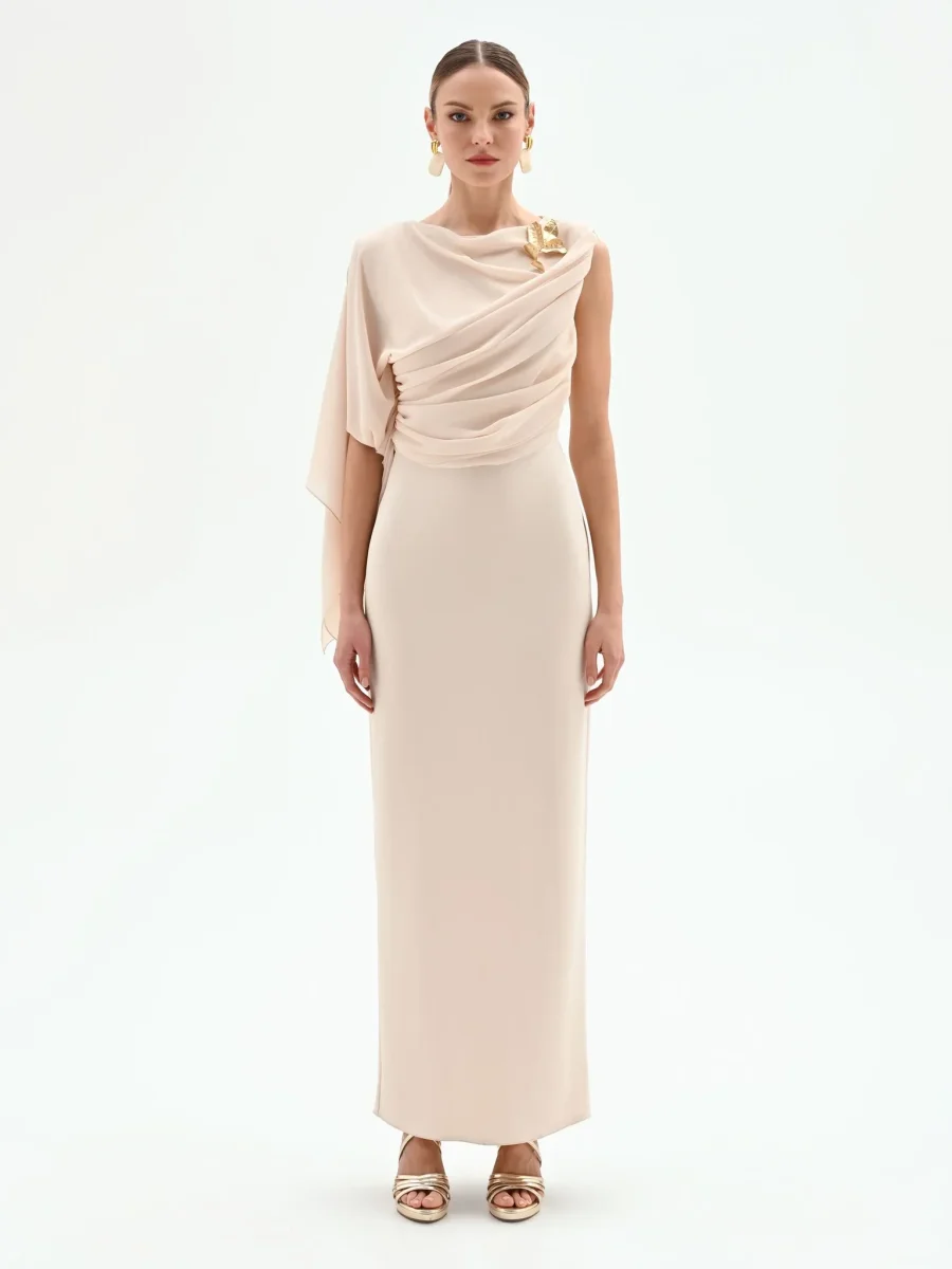 Abito Lungo Monospalla - immagine 3