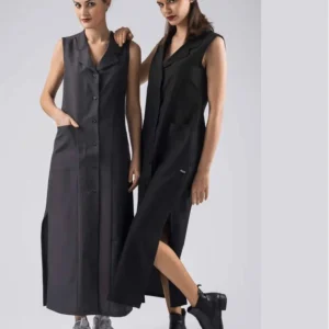 Abito lungo smanicato antideco Alaska