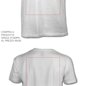 Maglietta personalizzata Festa (solo bianca) (Customized)