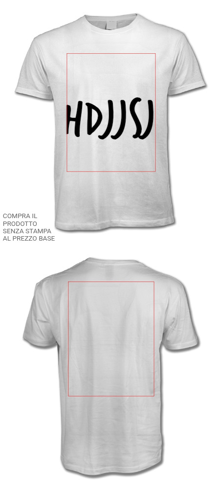 Maglietta personalizzata Festa (solo bianca) (Customized) - immagine 2