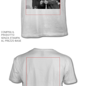 Maglietta personalizzata Festa (solo bianca) (Customized)