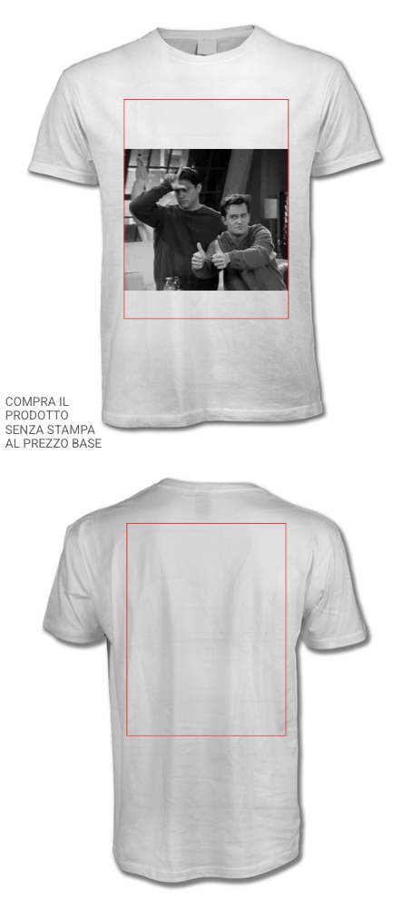 Maglietta personalizzata Festa (solo bianca) (Customized) - immagine 2