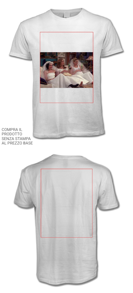 Maglietta personalizzata Festa (solo bianca) (Customized) - immagine 2