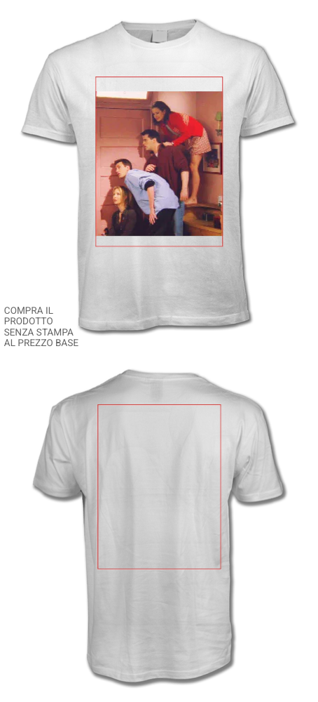 Maglietta personalizzata Festa (solo bianca) (Customized) - immagine 2