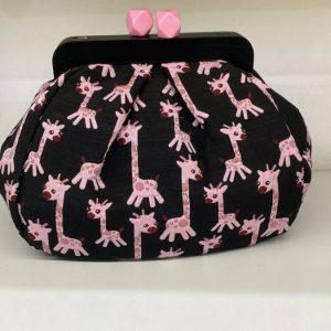 Borsa da Donna in Jacquard con Clutch in Legno – Eleganza e Carattere in Ogni Dettaglio