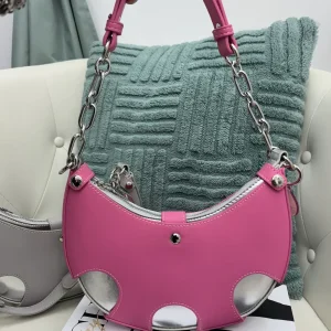 Borsa mezzaluna doppia