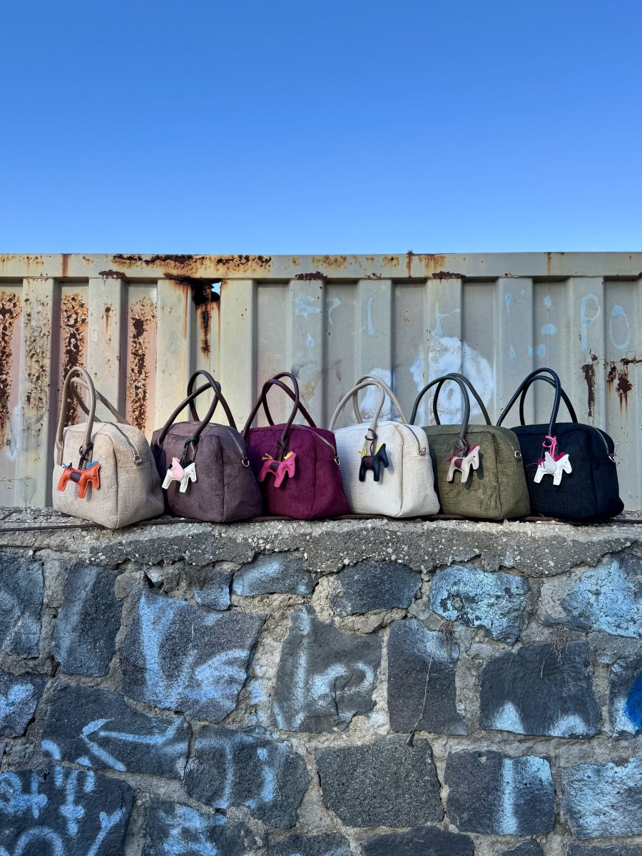 Borsa Rettangolare Sabbia – Naturale e Chic - immagine 3