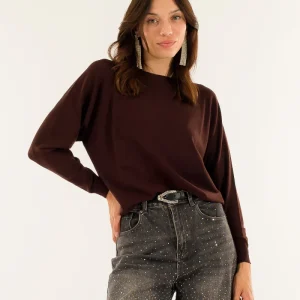 Maglia  Scollo Barchetta Viscosa