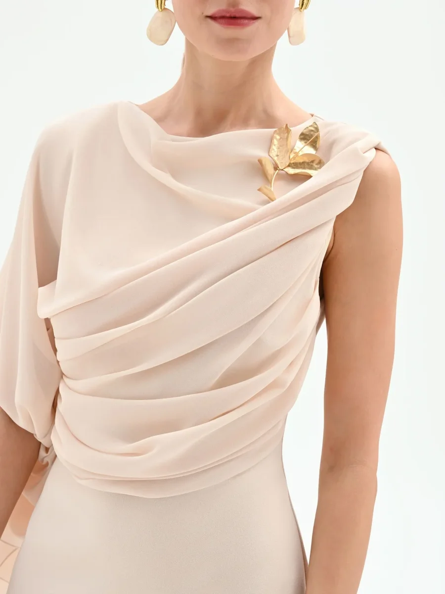 Abito Lungo Monospalla - immagine 5