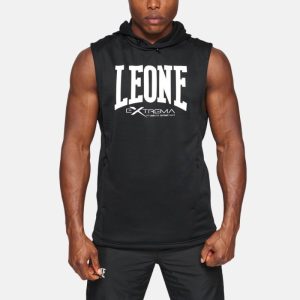 LEONE Smanicato Logo con Cappuccio