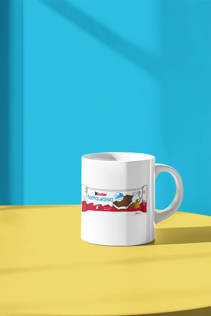 Tazza Fetta all'Ansia - di Kimi 85 - immagine 2