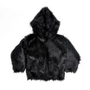 Pelliccia Sintetica con cappuccio oversize