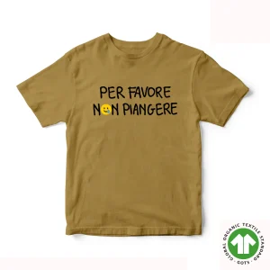 T-shirt PER FAVORE NON PIANGERE