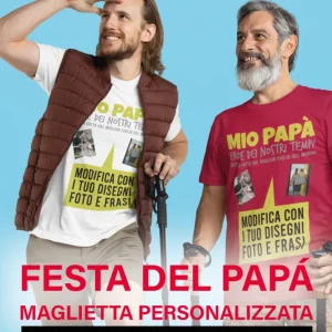 Personalizza maglietta per la festa del Papà