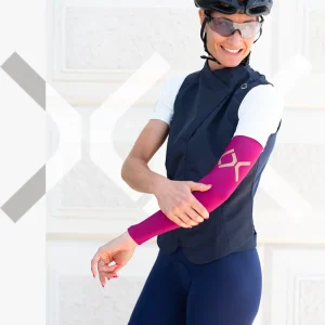 Manicotti Da Ciclismo Donna Due X Magenta