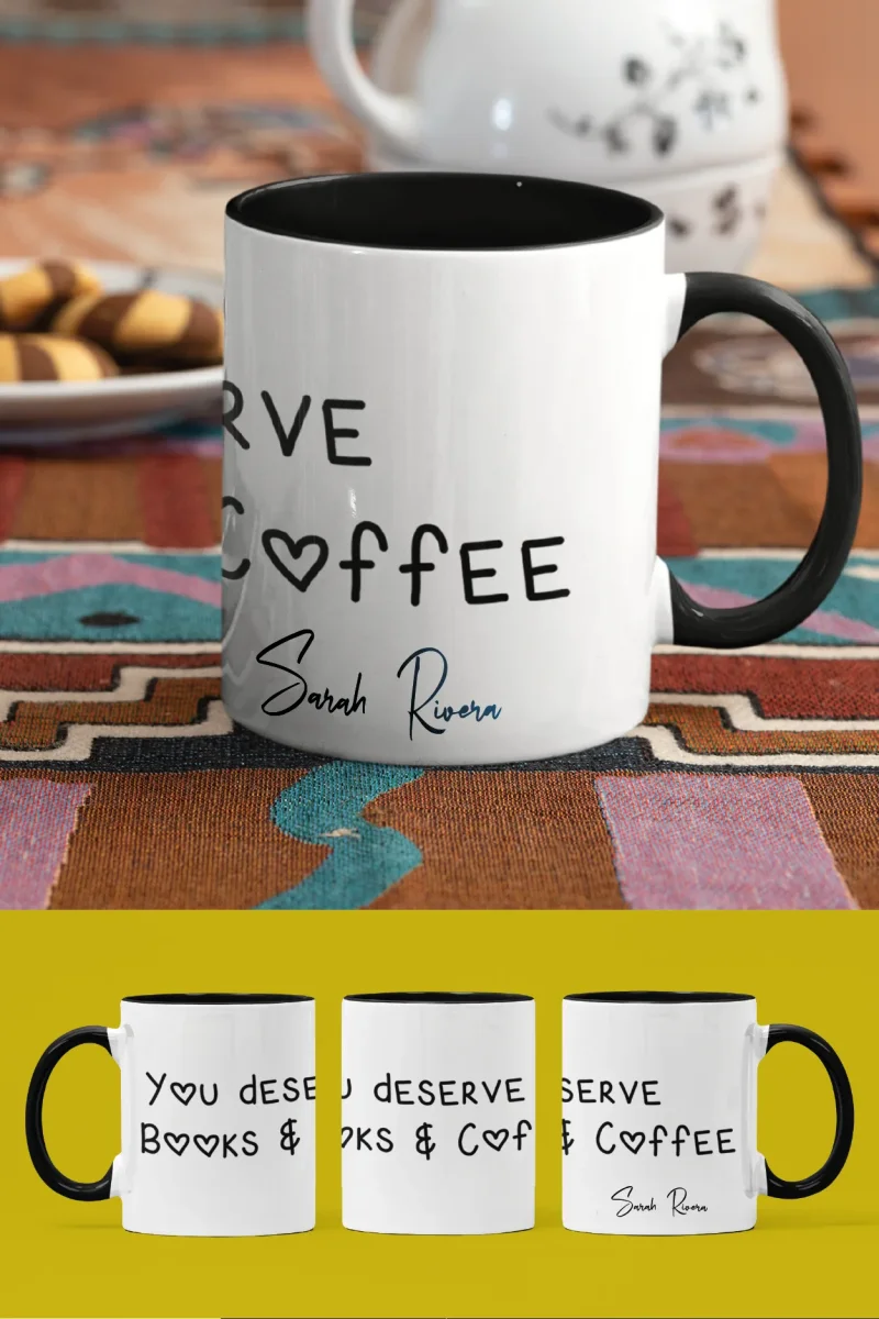 Sarah Rivera - You deserve books and coffee - immagine 2