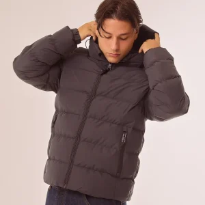 Piumino imbottito con cappuccio