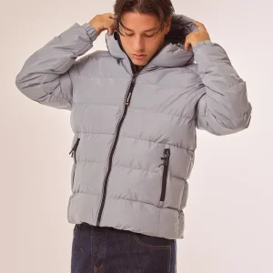 Piumino imbottito con cappuccio