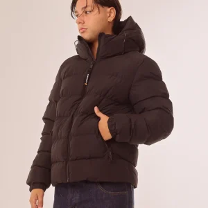 Piumino imbottito con cappuccio