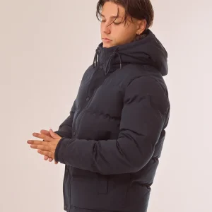 Piumino con cappuccio