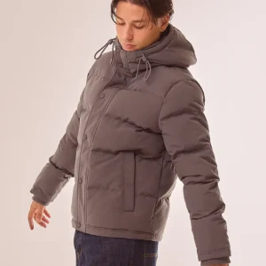 Piumino con cappuccio