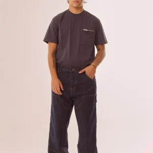 Jeans baggy con tasconi