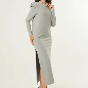 Abito lungo in felpa