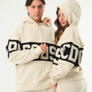 Felpa basic con cappuccio