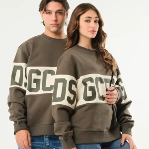 Felpa basic girocollo