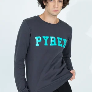 Felpa basic con stampa frontale