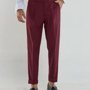 Pantalone con Bustino Tondo Amaranto Firenze